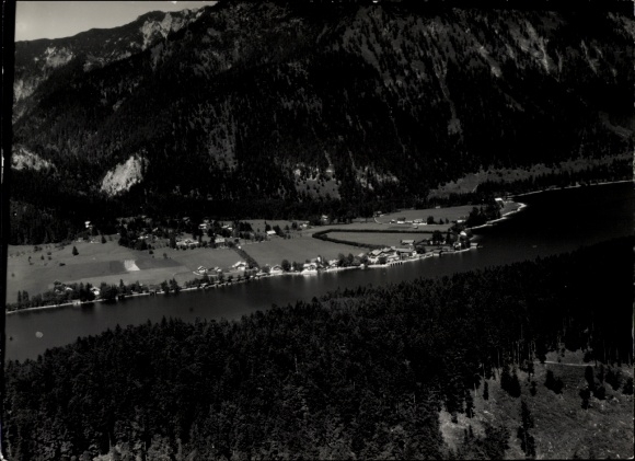 Photo Walchensee Kochel am See, aerial photograph