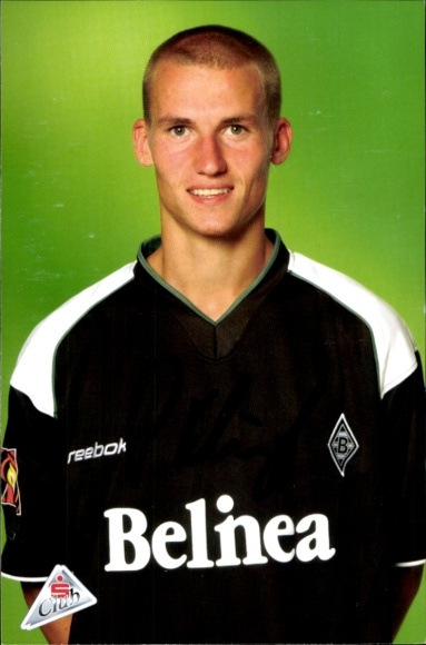 Autogrammkarte Fußballer Peer Kluge, Borussia Mönchengladbach, Autogramm