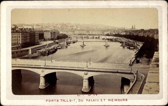 CdV Lyon Rhône, Tilsit Bridges, Palace, Nemours