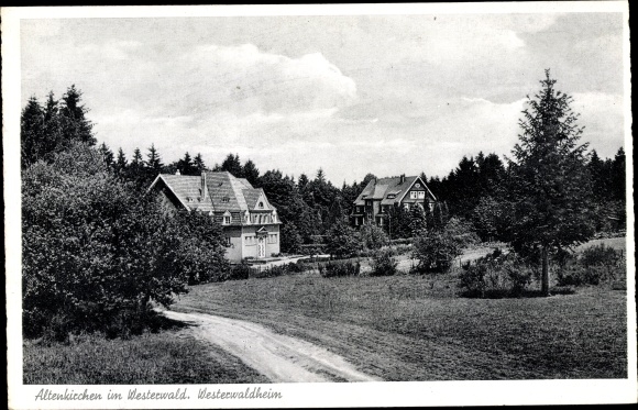 Postcard Altenkirchen im Westerwald, view of the Westerwaldheim