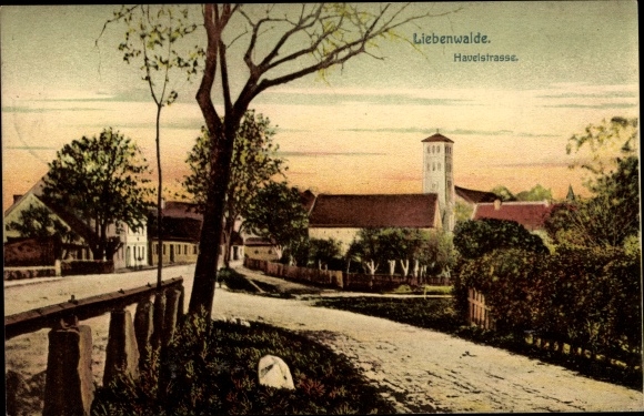 PC Liebenwalde in Brandenburg, Havelstrasse, church