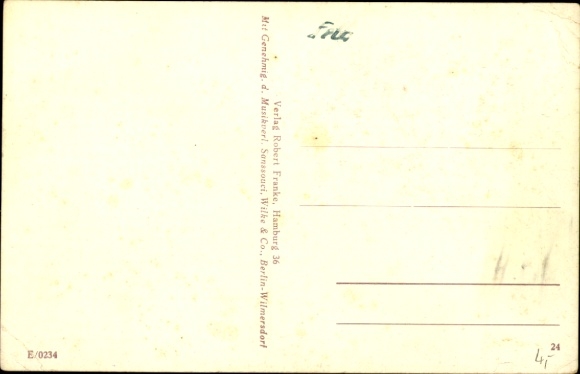 Song Postcard The Country Outing, When the Sun Shines, Annemarie, Wehrmacht Soldier with Wife