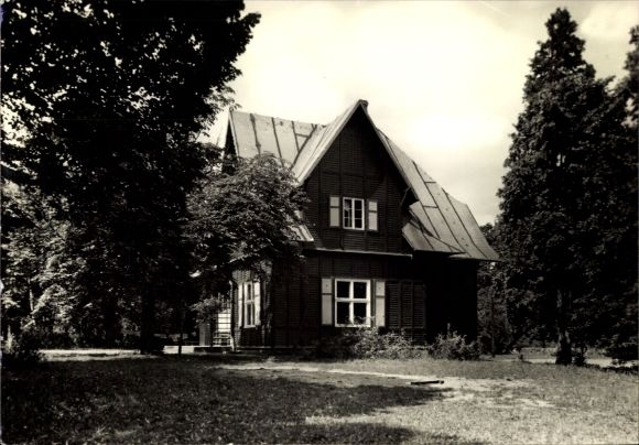 Postcard Gräbendorf in der Mark, company home of VEB Bürotechnik Berlin
