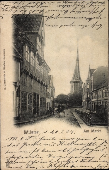 KP Wilster w Holsztynie, na rynku
