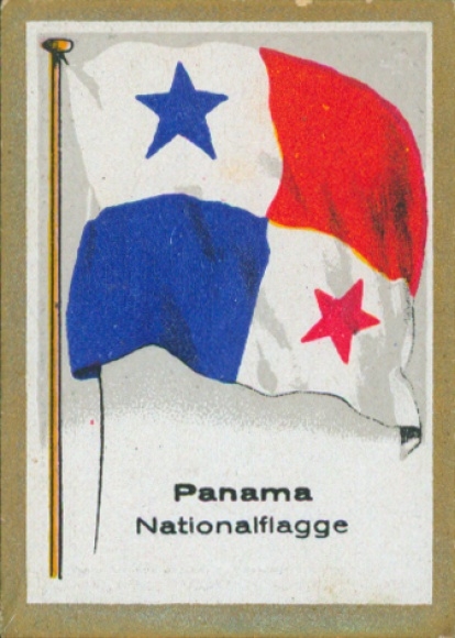 Sammelbild Bulgaria Fahnenbilder Nr. 313 Panama, Nationalflagge