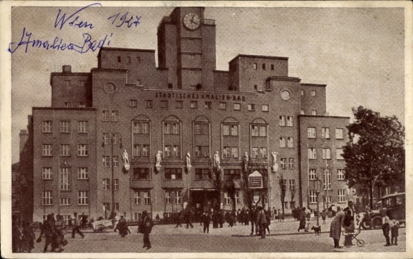 KP Vienna 10, Städtisches Amalienbad, Reumann Platz