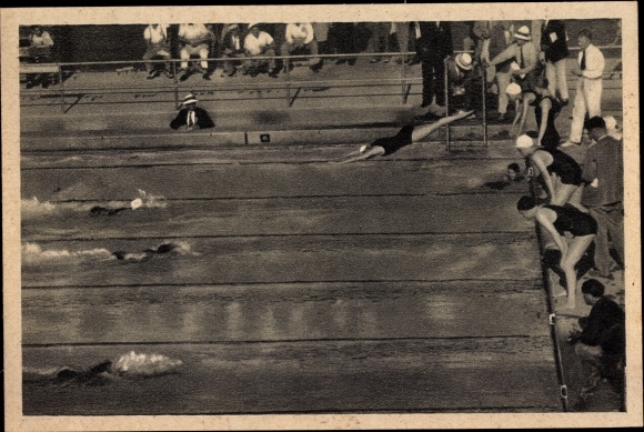 Collection picture Olympia 1932, women&#39;s swimming relay
