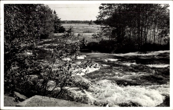 KP Finland, widok na rzekę