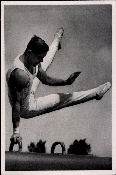 Collection picture Olympia 1936, Konrad Frey on the horse