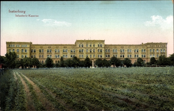 PC Tschernyachowsk Insterburg East Prussia, infantry barracks