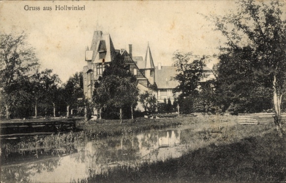 Ak Hedem Preußisch Oldendorf in Westfalen, Schloss Hollwinkel