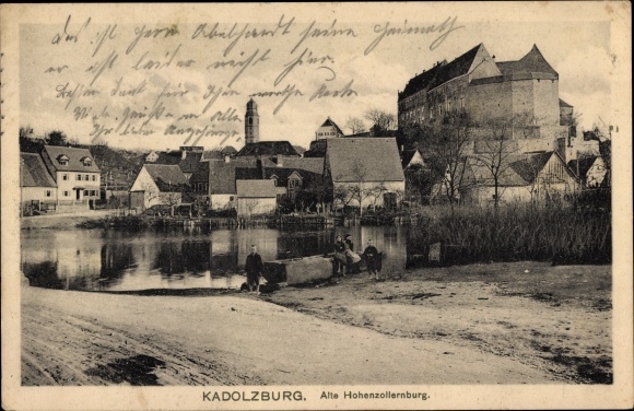 Ansichtkaart Cadolzburg in Midden-Franken, Oud Hohenzollernburg