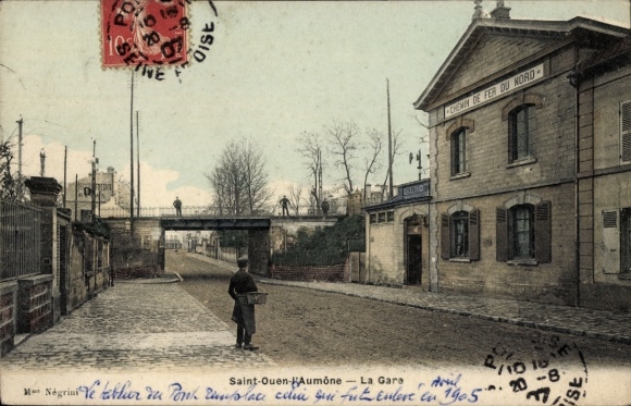 PC Saint Ouen l'Aumône Val d'Oise, train station