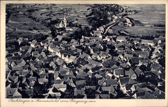 KP Bahlingen am Kaiserstuhl, zdjęcie lotnicze
