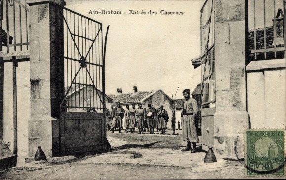 KP Aïn Draham w Tunezji, Entree des Casernes