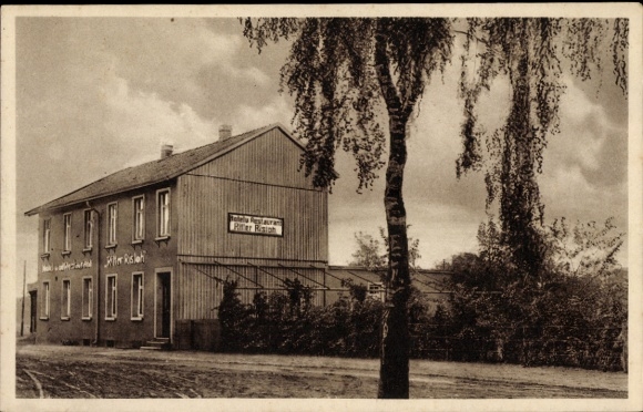 Ak Munster im Heidekreis, Munsterlager, Hotel Ritter Risloh, Inh. Adolf Lücke