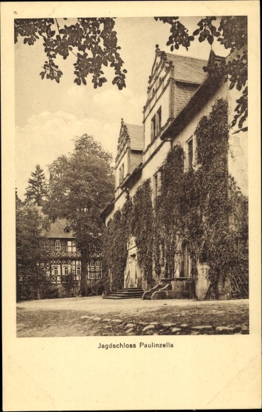 PC Paulinzella Rottenbach Königsee in Thuringia, hunting lodge