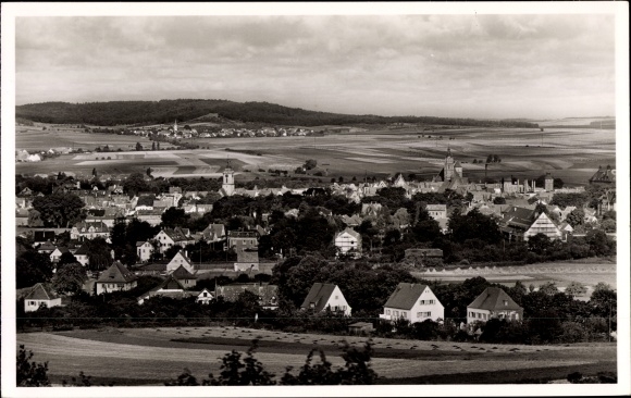 KP Weißenburg w Mittelfranken Bayern, widok całości z otoczeniem