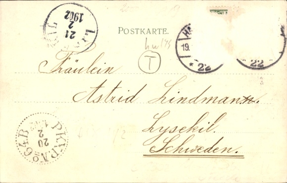 Postcard Hamburg Nord Barmbek Barmbeck, Hamburgerstraße, tram