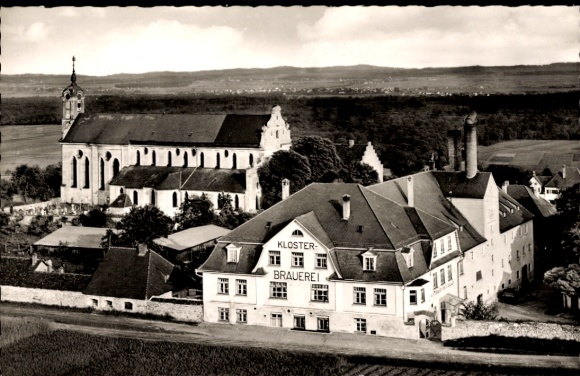 Ak Oberelchingen Elchingen in Schwaben, Klosterbrauerei, Klosterbräustüble