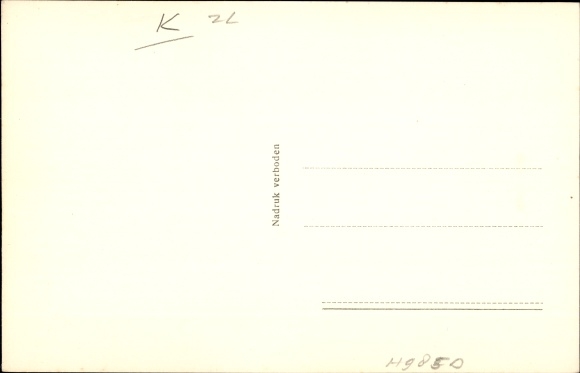 KP Vlissingen, Zeeland Steamship Co, Postschiff Zeeland
