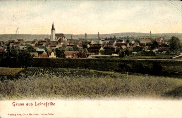 KP Leinefelde w Eichsfeld w Turyngii, widok ogólny