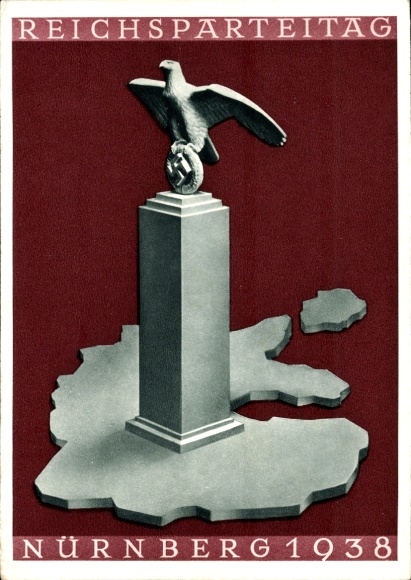 Postcard Reich Party Rally of the NSDAP Nuremberg 1938