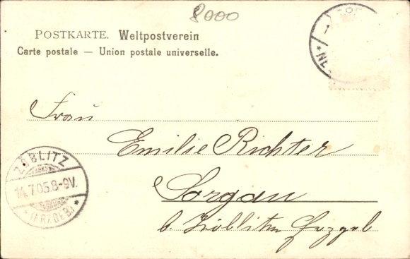 Postcard Dresden, barracks of the 1st Leib Grenadier Regiment No. 108