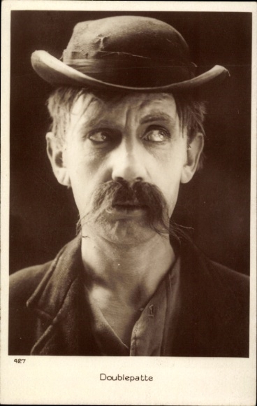Ak Schauspieler Carl Schenstrøm, Doublepatte, Portrait