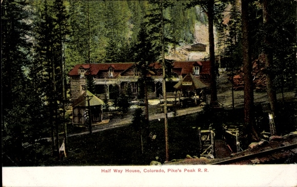Ak Pikes Peak Colorado VS, Half Way House
