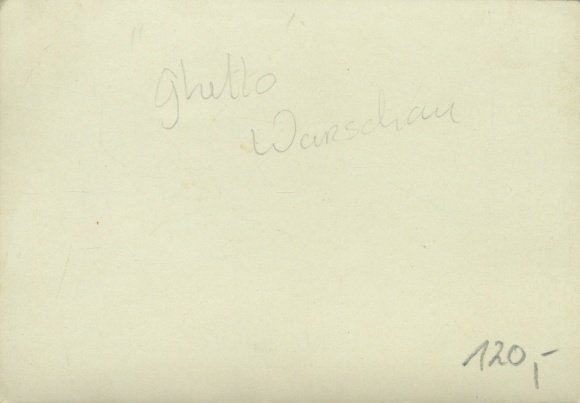 Judaika Photo Warszawa Warschau Poland, Warschauer Ghetto, Juden, Litfaßsäule