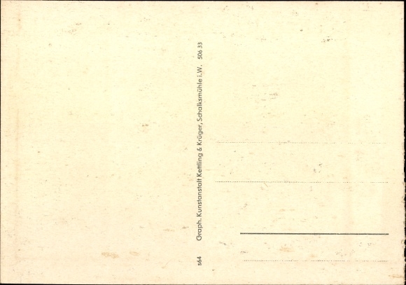 Postcard Hellersen Lüdenscheid in the Märkisches Kreis, hospital for sports injuries, LSB Sporthilfe eV.