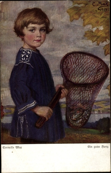 Artist PC Max, Corneille, A Good Catch, Child with Catcher, Primus 3046