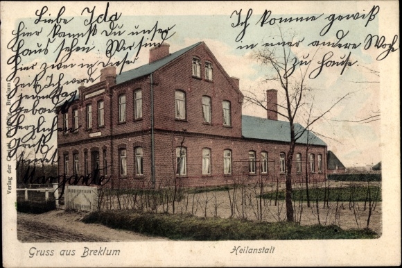 Ak Breklum in Nordfriesland, Heilanstalt