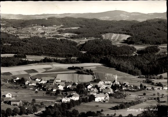 Ak Zenting in Neder-Beieren, panorama