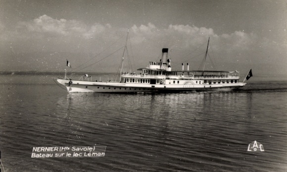 KP Lac Leman, parowiec, parowiec salonowy