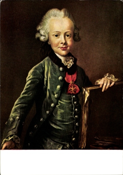 Künstler Ak Ziesenis, Johann Georg, Prinz Konstantin von Sachsen-Weimar