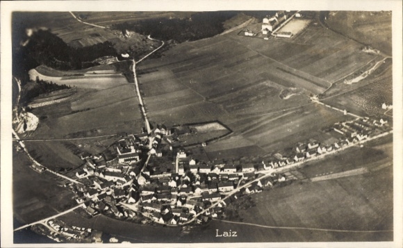 KP Laiz Sigmaringen nad Dunajem, zdjęcie lotnicze
