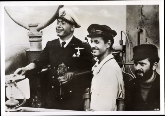 Foto Heinrich Hoffmann, Der italienische U-Boot Kapitän Enzo Grossi, Oktober 1942