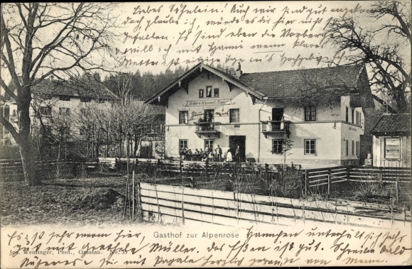 KP Marquartstein w Chiemgau w Górnej Bawarii, Gasthof zur Alpenrose