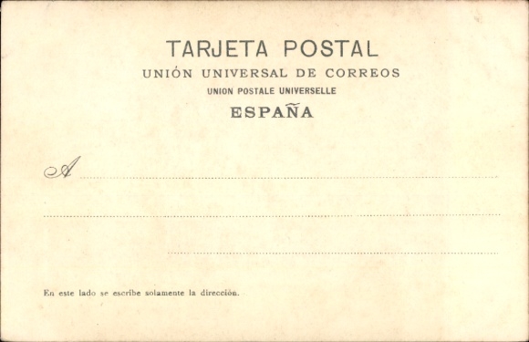 KP Toledo Kastylia La Mancha Hiszpania, San Juan de los Reyes, mapa fotochromowa 2194