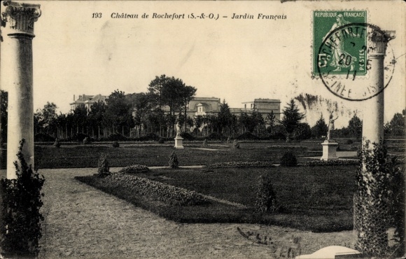 PC Rochefort en Yvelines, castle, Jardin Francais
