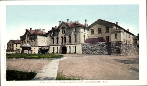Ak Leavenworth Kansas VS, Fort Leavenworth, Amerikaanse federale gevangenis