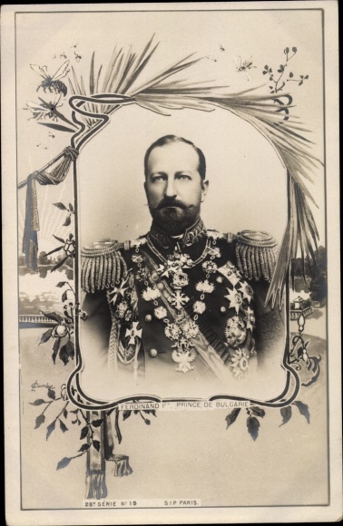 Passepartout PC Ferdinand I., Prince of Bulgaria