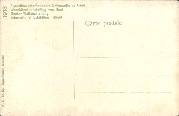 PC Gent, World Exhibition 1913, Belgian Congo Pavilion