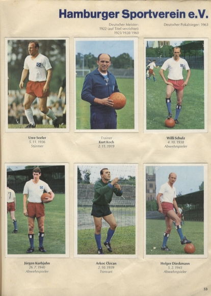 Bundesliga 1968/69 football pictures, Bergmann, 324 collectible pictures, 1969