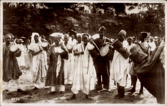 Ak Gold Coast Goldküste Ghana, Dorffest