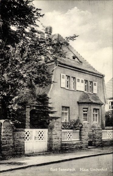 PC Bad Tennstedt in the Unstrut Hainich district of Thuringia, side view of the Lindenhof house