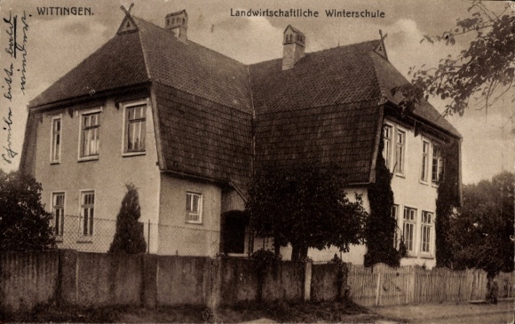 Ak Wittingen in Niedersachsen, Landwirtschaftliche Winterschule