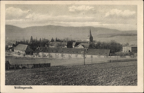 Ak Wöltingerode Vienenburg Goslar am Harz, Ortsansicht, Gutshof